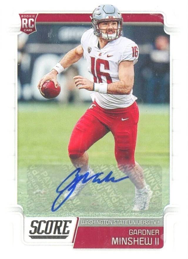 2019 Panini Score Gardner Minshew II #366 Football Card