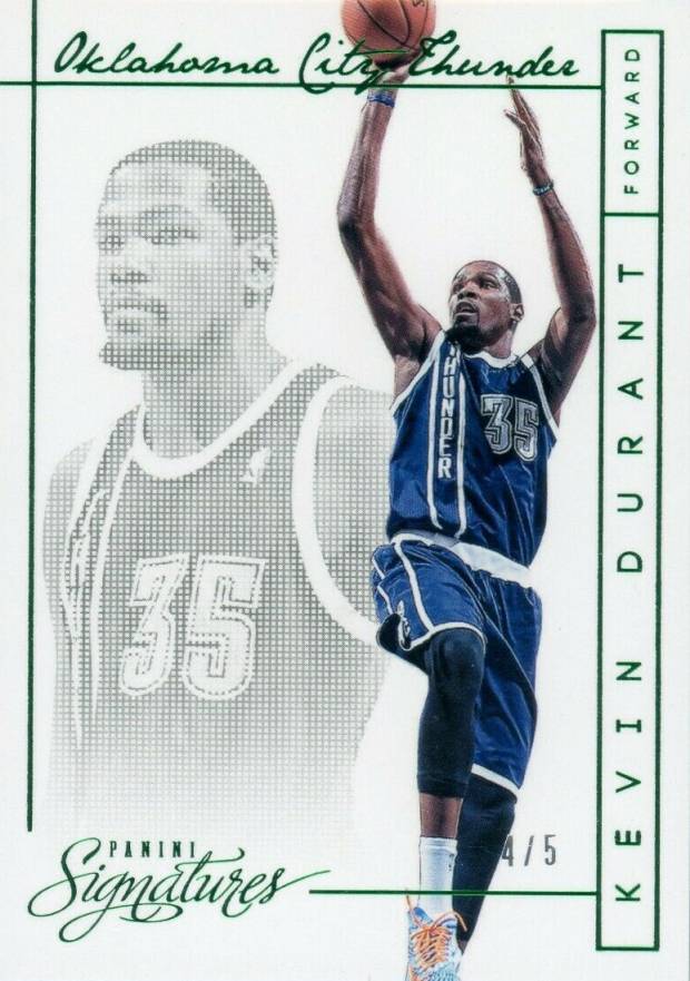 2013 Panini Signatures Kevin Durant #12 Basketball Card