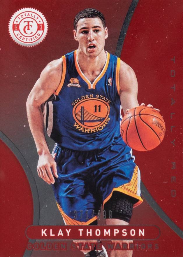 2012 Panini Totally Certified Klay Thompson #215 Basketball Card