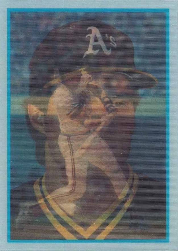 1986 Sportflics Rookies Jose Canseco #11 Baseball Card