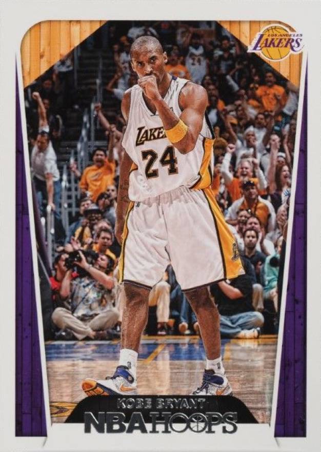 2018 Panini Hoops Kobe Bryant #296 Basketball Card