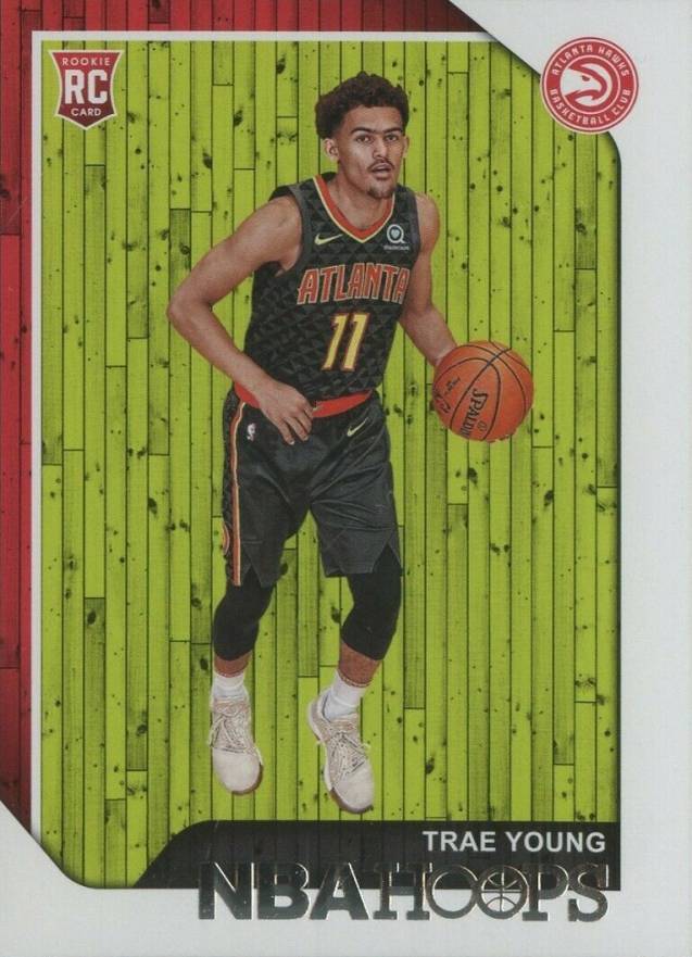 2018 Panini Hoops Trae Young #250 Basketball Card