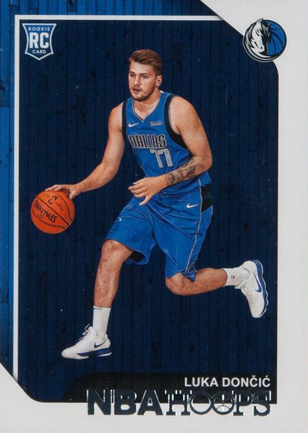 2018 Panini Hoops Luka Doncic #268 Basketball Card