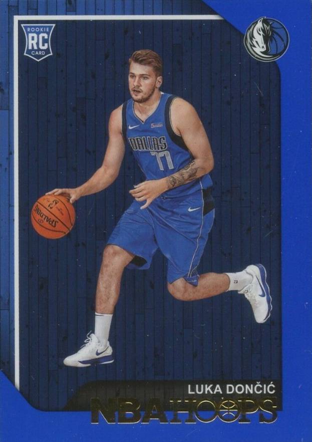 2018 Panini Hoops Luka Doncic #268 Basketball Card