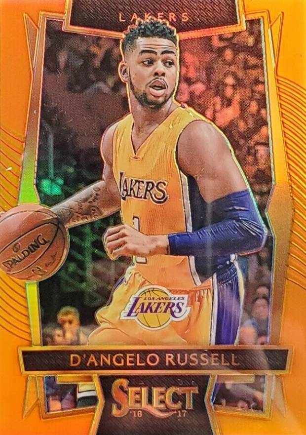 2016 Panini Select D'Angelo Russell #61 Basketball Card