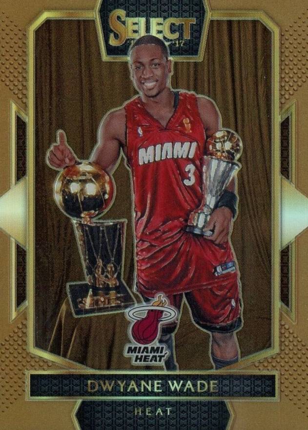 2016 Panini Select Dwyane Wade #296 Basketball Card