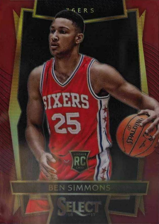 2016 Panini Select Ben Simmons #60 Basketball Card