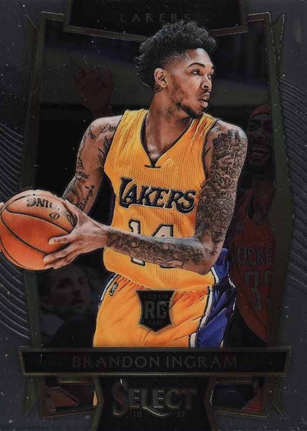 2016 Panini Select Brandon Ingram #91 Basketball Card