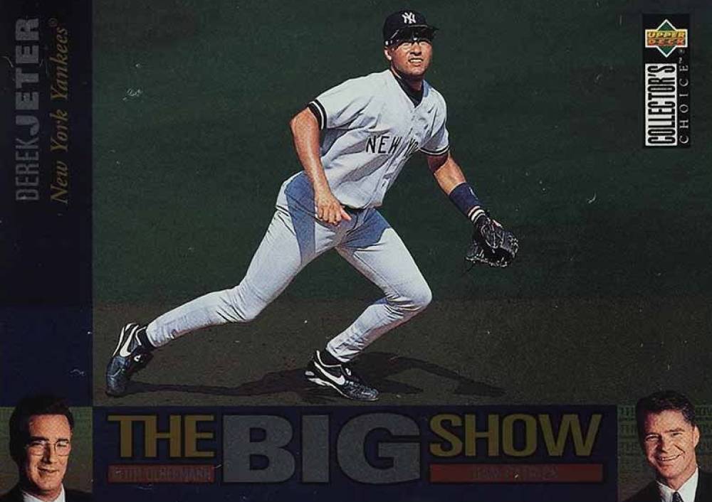 1997 Collector's Choice The Big Show Derek Jeter #34 Baseball Card