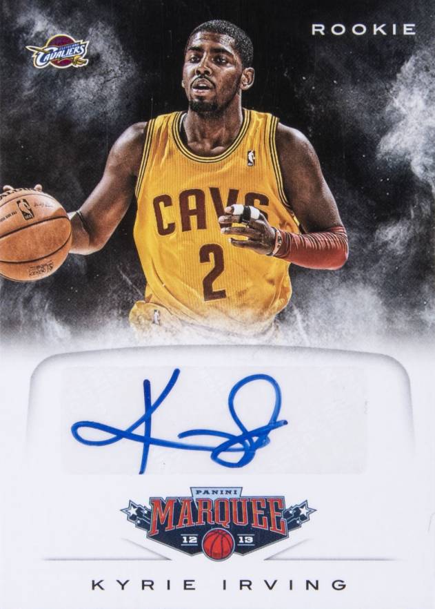 2012 Panini Marquee Rookie Signatures Kyrie Irving #1 Basketball Card