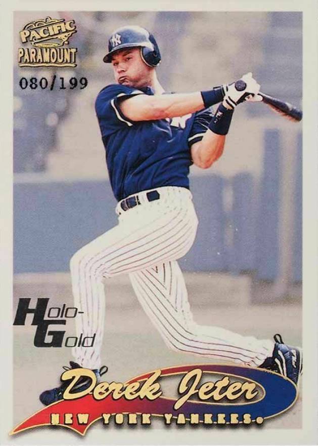 1999 Pacific Paramount Derek Jeter #162 Baseball Card