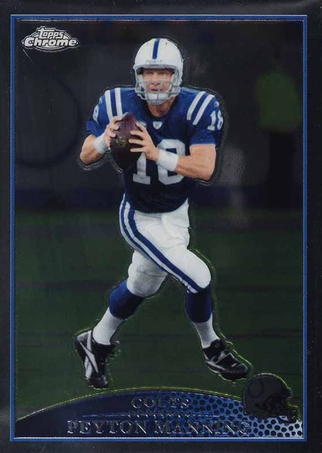 2009 Topps Chrome Peyton Manning #TC96 Football Card