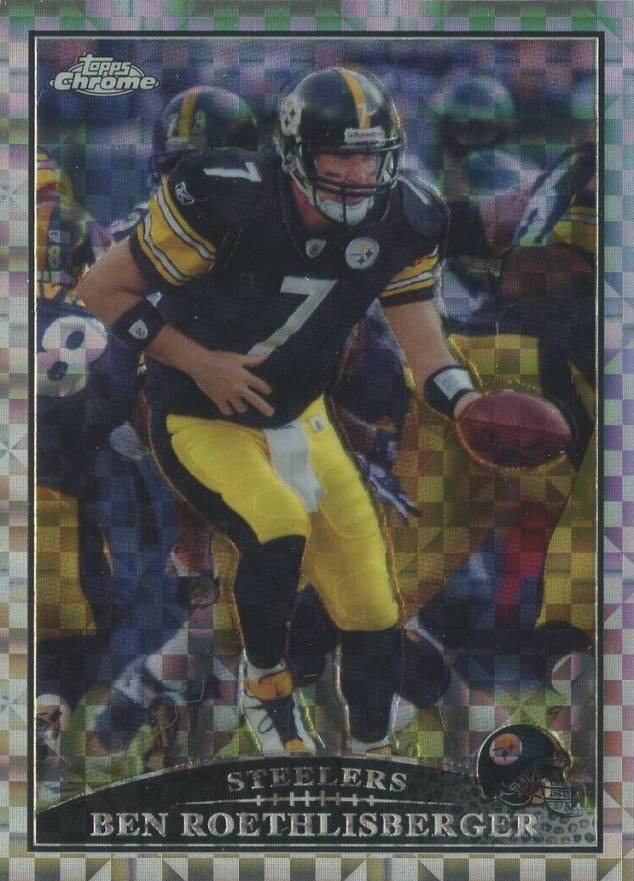 2009 Topps Chrome Ben Roethlisberger #TC88 Football Card