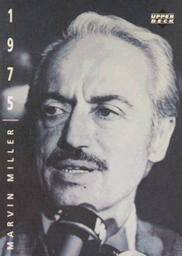 1994 Upper Deck American Epic Marvin Miller #74	  Baseball Card