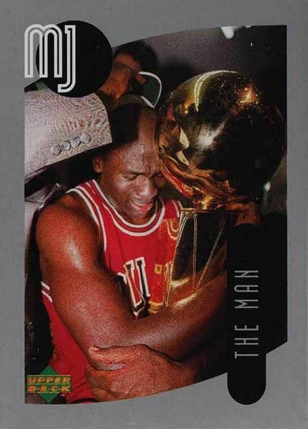 1998 Upper Deck International MJ Stickers Michael Jordan #79 Basketball Card