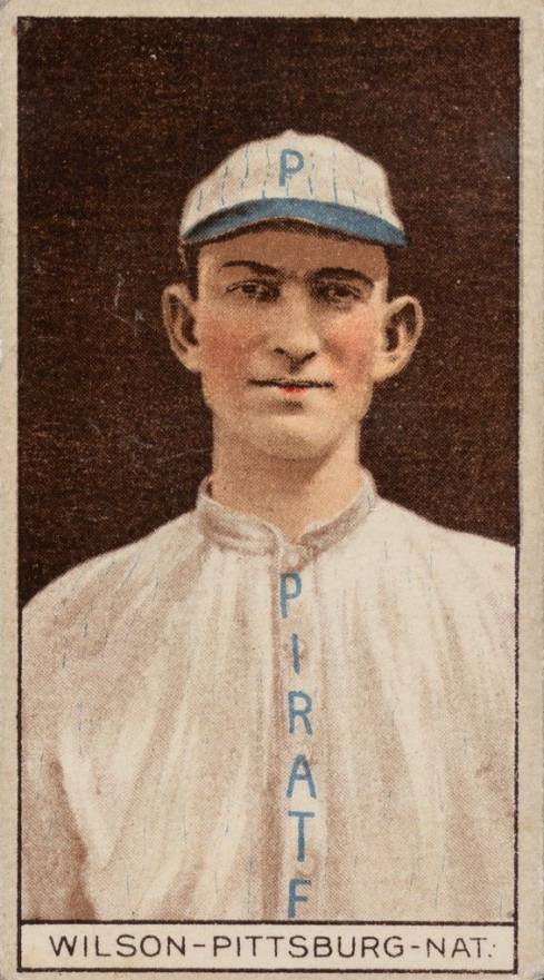 1912 Brown Backgrounds Common back Owen Wilson # Baseball Card