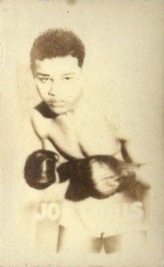 1948 Topps Magic Photo Boxing Champions Joe Louis #15A Other Sports Card