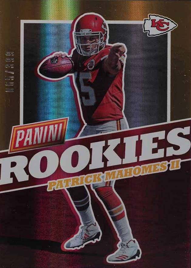 2017 Panini National Convention Patrick Mahomes II #FB33 Football Card