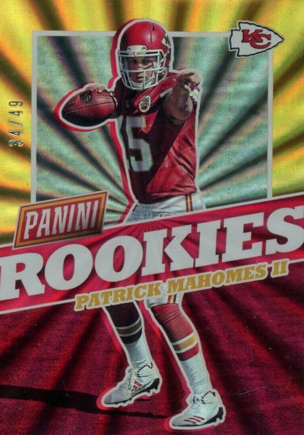 2017 Panini National Convention Patrick Mahomes II #FB33 Football Card