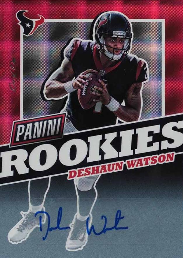 2017 Panini National Convention Deshaun Watson #FB26 Football Card