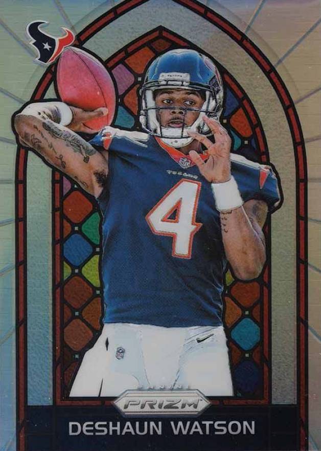 2017 Panini Prizm Stained Glass Deshaun Watson #6 Football Card