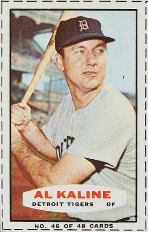 1966 Bazooka Al Kaline #46 Baseball Card