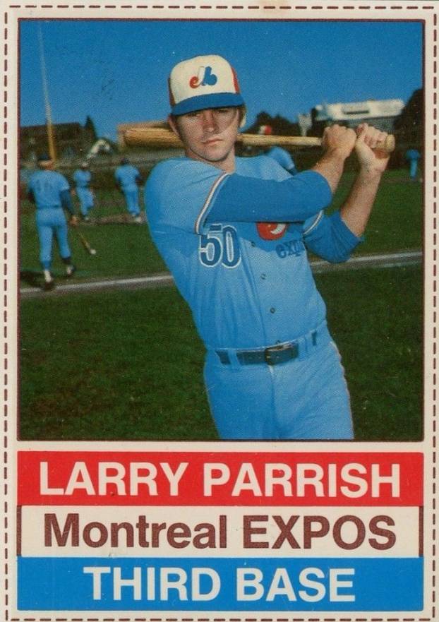 1976 Hostess Larry Parrish #126 Baseball Card