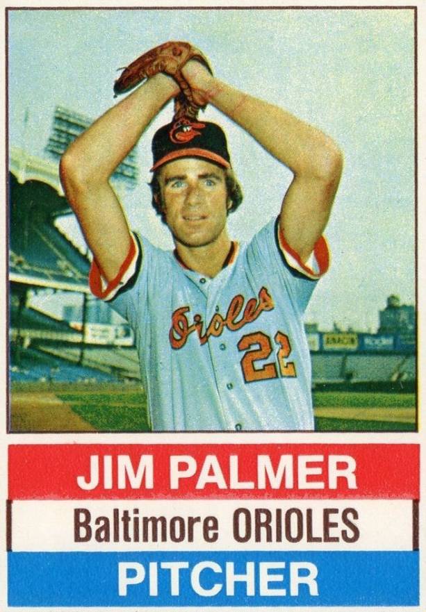 1976 Hostess Jim Palmer #56 Baseball Card