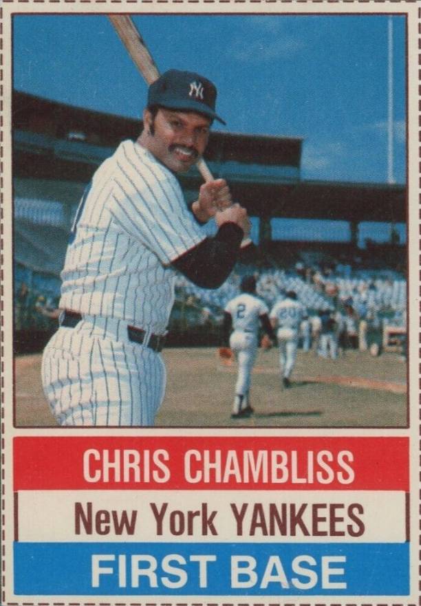 1976 Hostess Chris Chambliss #58 Baseball Card