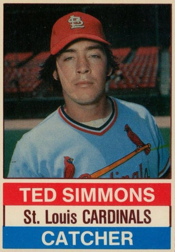 1976 Hostess Ted Simmons #113 Baseball Card