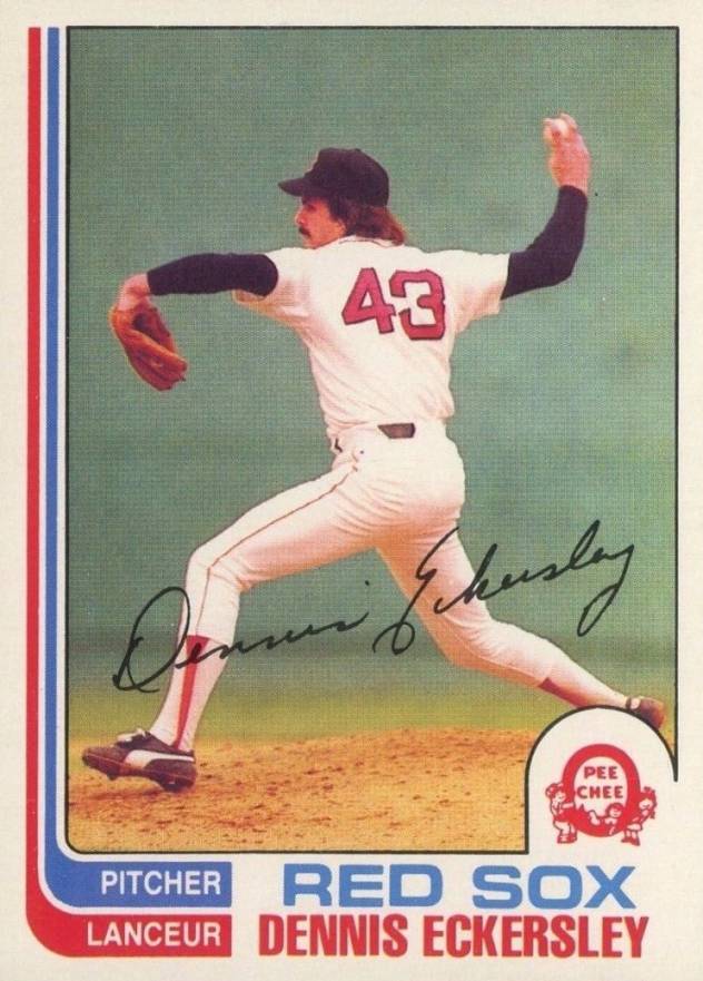 1982 O-Pee-Chee Dennis Eckersley #287 Baseball Card