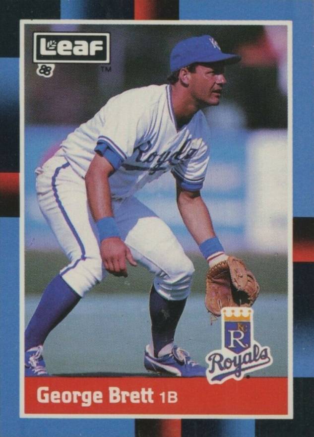 1988 Leaf George Brett #93 Baseball Card