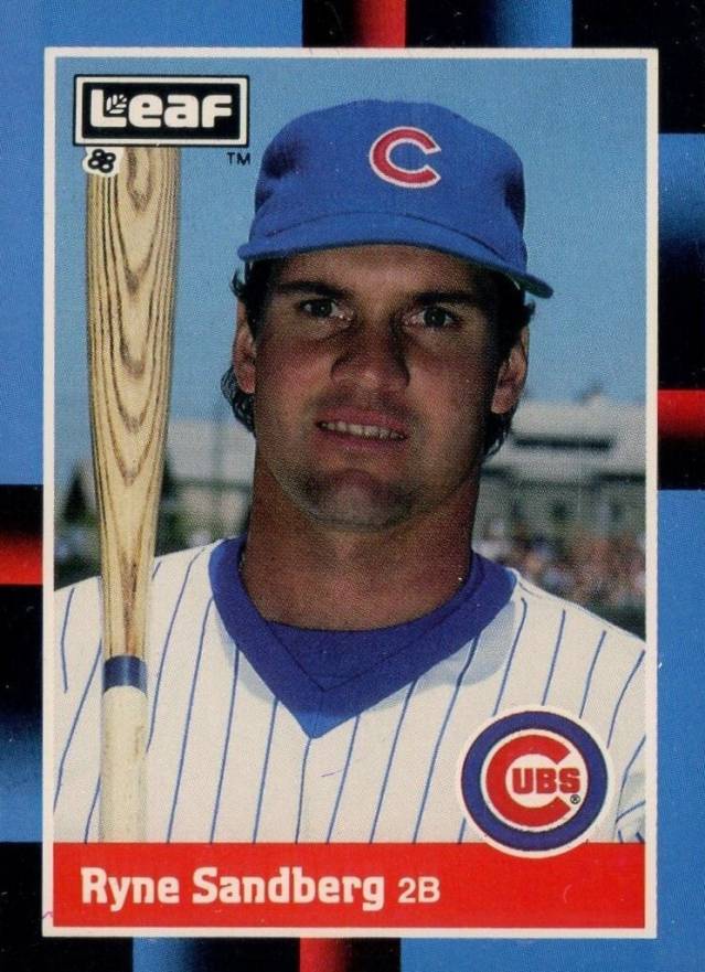 1988 Leaf Ryne Sandberg #207 Baseball Card