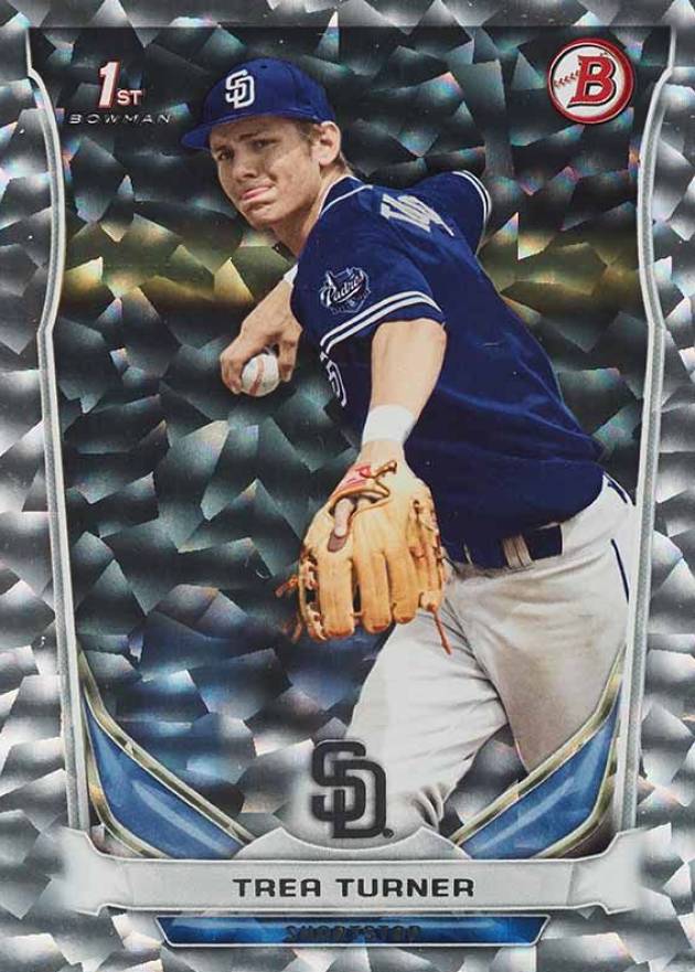 2014 Bowman Draft Picks Trea Turner #DP10 Baseball Card