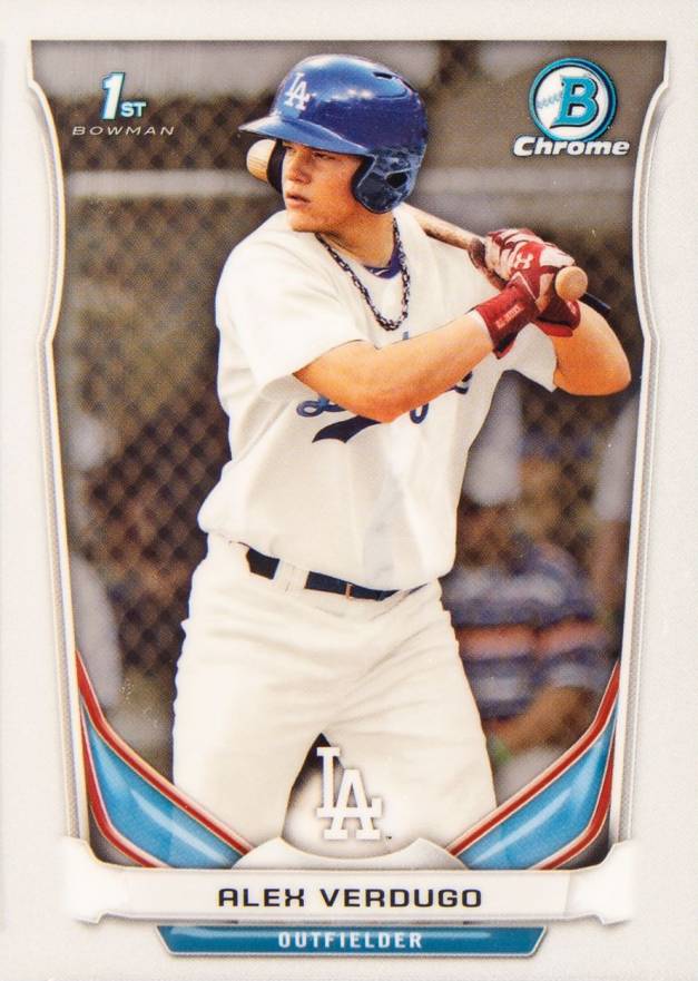 2014 Bowman Draft Picks Alex Verdugo #CDP59 Baseball Card