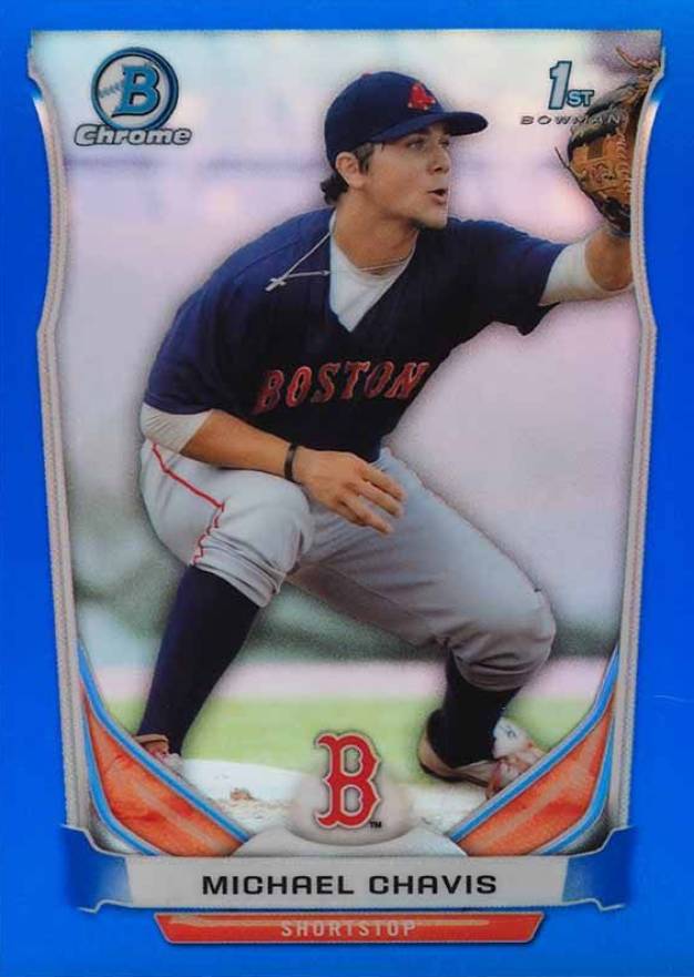 2014 Bowman Draft Picks Michael Chavis #CDP22 Baseball Card