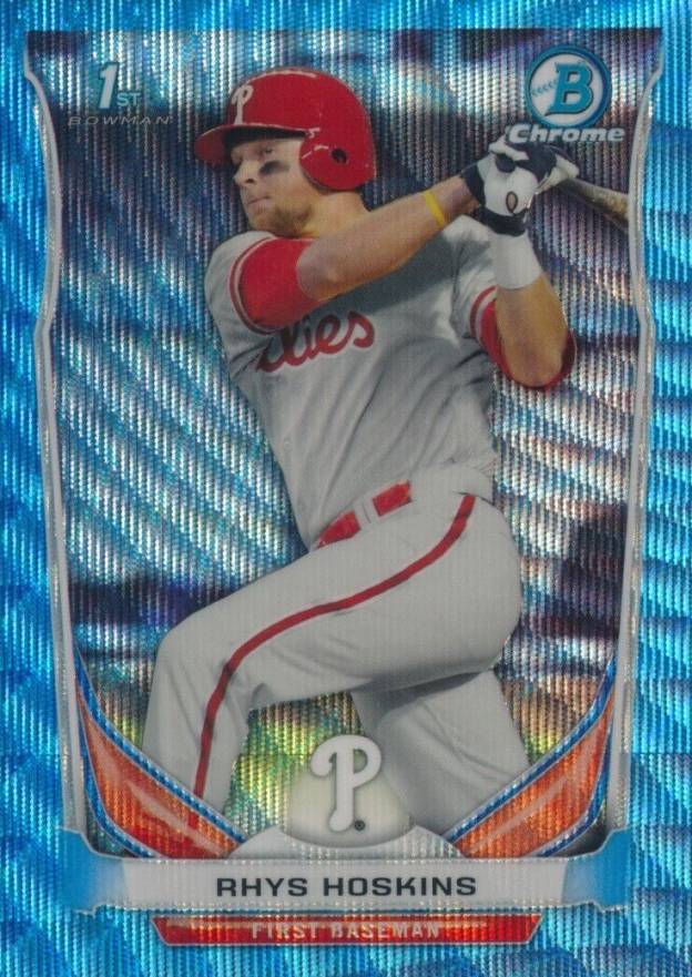 2014 Bowman Draft Picks Rhys Hoskins #CDP122 Baseball Card