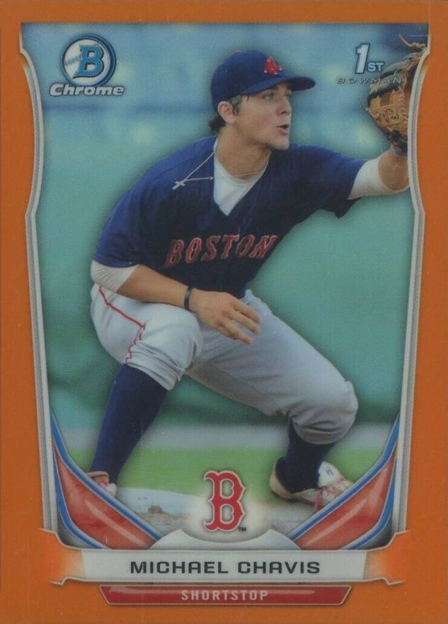 2014 Bowman Draft Picks Michael Chavis #CDP22 Baseball Card