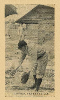 1910 Contentnea Black & White Photo Series Lavoia, Fayetteville # Baseball Card