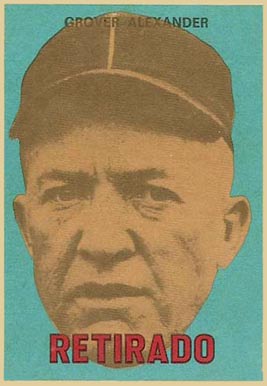 1967 Venezuela Topps Grover Alexander #171 Baseball Card