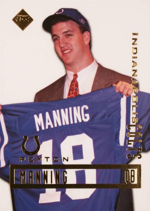 1998 Collector's Edge Peyton Manning #21 Football Card