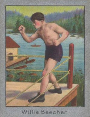 1910 T220 Champions Willie Beecher # Other Sports Card