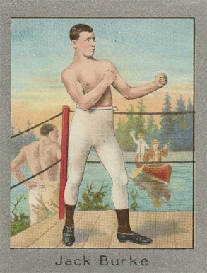 1910 T220 Champions Jack Burke # Other Sports Card