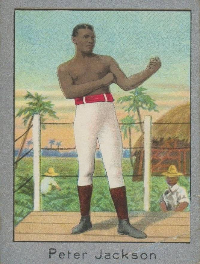 1910 T220 Champions Peter Jackson # Other Sports Card