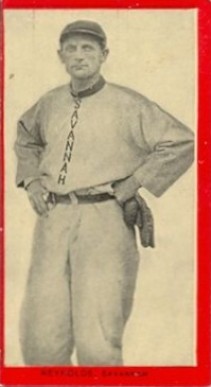 1910 Old Mill Series 1 (S. Atlantic League) Reynolds, Savannah # Baseball Card