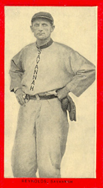 1910 Old Mill Series 1 (S. Atlantic League) Raynolds # Baseball Card