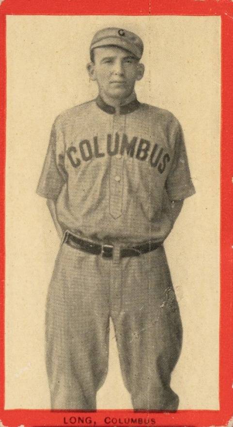 1910 Old Mill Series 1 (S. Atlantic League) Long # Baseball Card