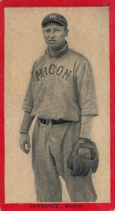 1910 Old Mill Series 1 (S. Atlantic League) Andy Lawrence # Baseball Card