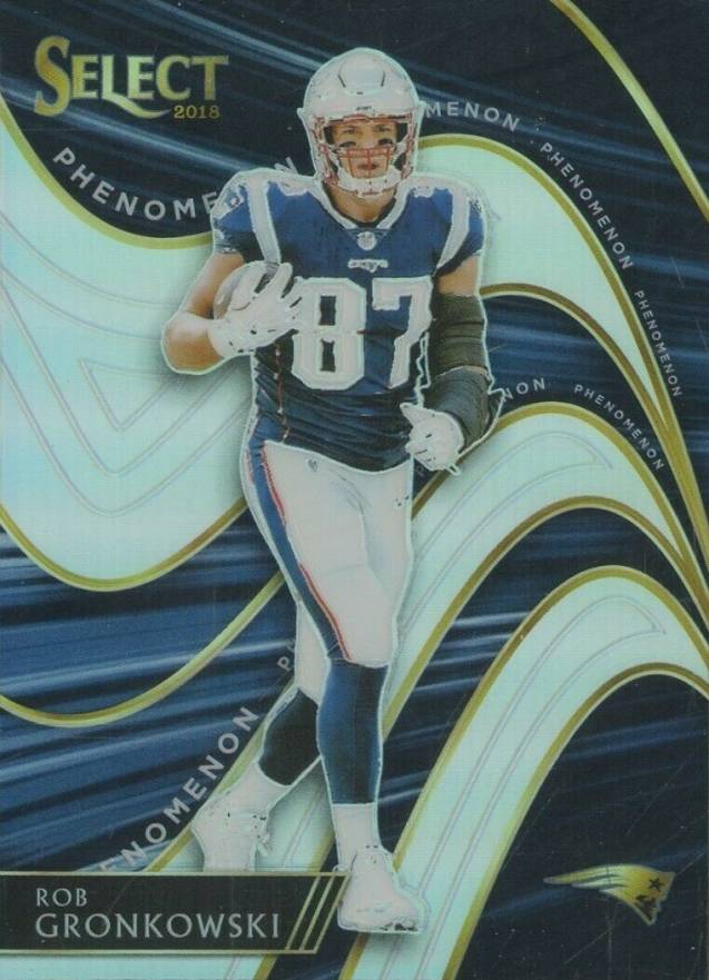 2018 Panini Select Phenomenon  Rob Gronkowski #PH22 Football Card