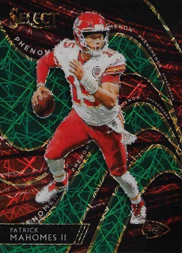 2018 Panini Select Phenomenon  Patrick Mahomes II #PH1 Football Card